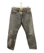 UNION          ORIGINAL CRUSHED DENIM JEANS gray 21S03