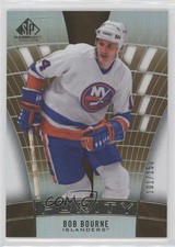 2021-22 Upper Deck SP Game Used Purity Legends Gold 101/150 Bob Bourne #P-69 9hi