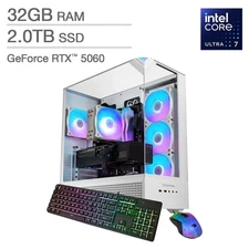 iBUYPOWER Element Gaming PC EWI7N5602 32GB RAM 2TB SSD RTX 5060 NEW