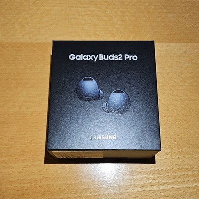 Samsung Galaxy Buds 2 Pro, Kabellose Bluetooth-Kopfhörer, True Wireless, Schwarz
