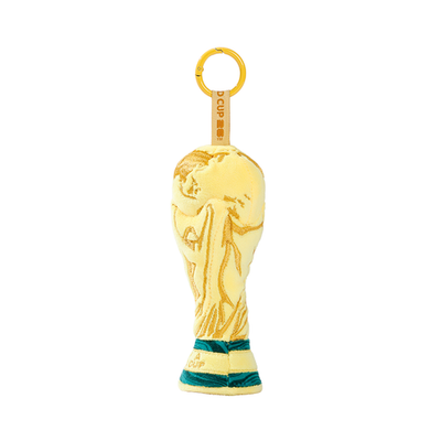 2026限定 ラブブ x FIFA サッカーミニバッグ 黄色シークレット Official Licensed FIFA 2026 World Cup Trophy Plush Keychain Bag