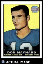 2001 Topps Archives Reserve Refractor #150 DON MAYNARD New York Titans HOF NM