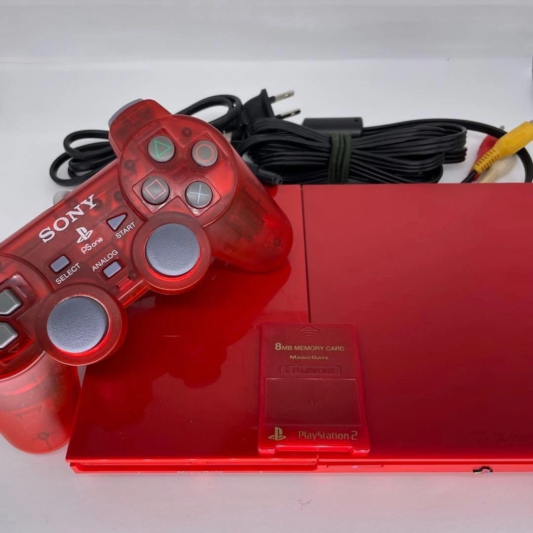 Sony PlayStation 2 NTSC-J Red Video Game Consoles for sale | eBay