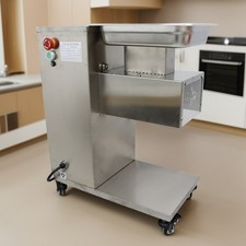 QE 5mm Stainless Commercial Electirc Meat Slicer Meat Cutting Machine 500Kg/h