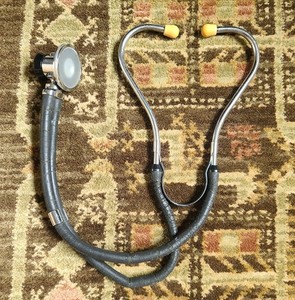 VTG HP Hewlett-Packard Sprague Rappaport Stethoscope USA *as-is* Parts/Repair