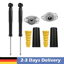 2x STOßDÄMPFER +DOMLAGER +PROTECTION-KIT HINTEN FÜR AUDI A1 8X VW FOX POLO 9N 6R