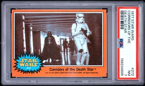 1977 STAR WARS #272 CORRIDORS OF THE DEATH STAR PSA 7 NM 4695