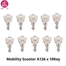 10Pcs A126 Faraday Fire Alarm Remote Panel and Scooter Keys -Also for Linear Key