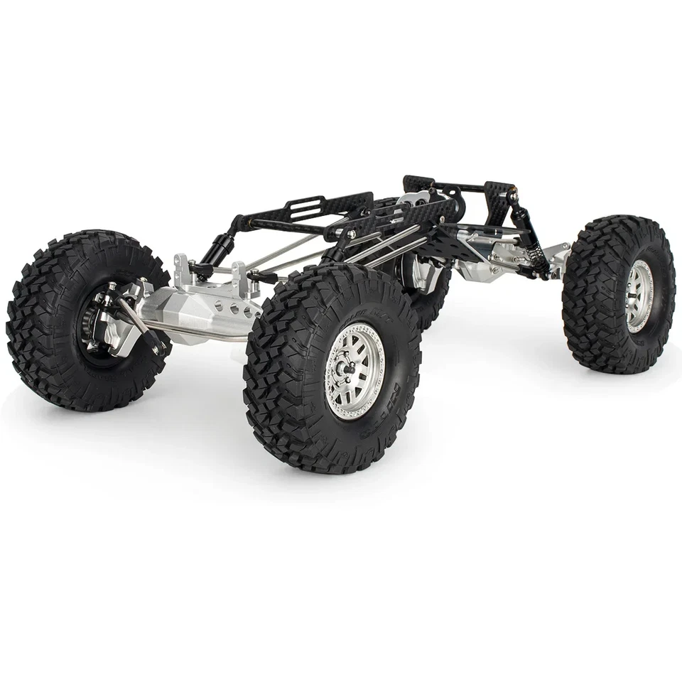 CNC Alu 4WS Offset Portal Axle Set for 1/10 RC Crawler LCG Chassis Comp Rigs - Image 3 of 4