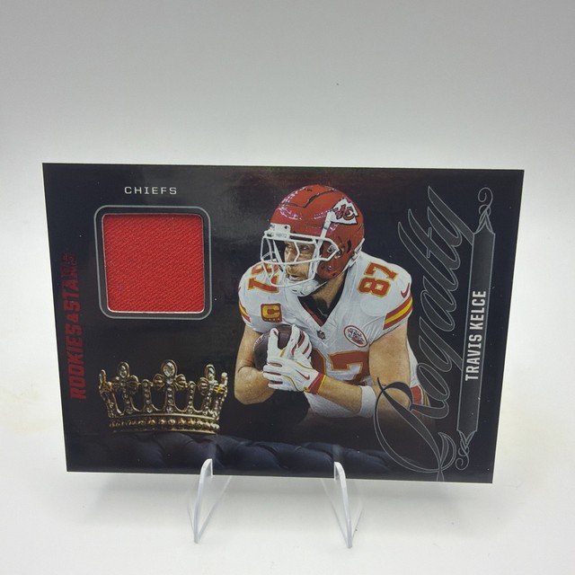 2025 Panini Rookies & Stars Travis Kelce Royalty Patch R-TKE Chiefs