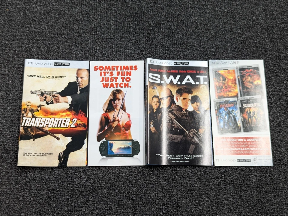 Original Authentic PSP Game Manuals Cover Artwork Inserts Lot - Image 2 of 4