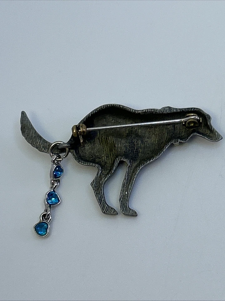 POOPING DOG 胸针 白镴 拉布拉多 实验室别针 奇怪 新奇兽医 宠物勺 珠宝 O4 — 第 4/4 张图片