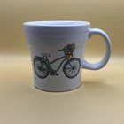 Fiesta HLC Bicycle Mug 15oz White Tapered Coffee Cup – FiestaWare Cycling