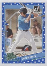 2023 Panini Donruss Rated Prospect Independence Day Jacob Berry #52 11nq