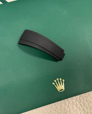AUTHENTIC ROLEX OYSTERFLEX 20MM Black Rubber Band 350501 SIZE Length F 65 mm