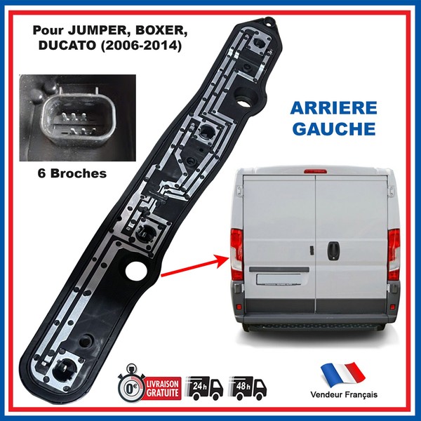 Partsline Platine Halogen RüCkleuchte Links FüR Jumper Ducato Boxer 1366452080-image