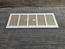  QTY 2 TruAire 170 24X08 24 in. x 8 in. White Stamped Return Air Grille, White