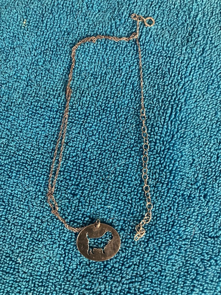 Affenpinscher/Brussels Griffon Sterling Necklace - Image 3 of 4