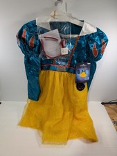 Disguise Disney Snow White Live Action Costume Girl's Multicolor with Headband