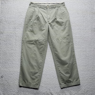 Relaxed Fit Polo Pleated Chinos Vintage Polo Ralph Lauren Men's
