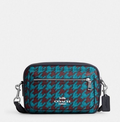 Coach ロゴ柄 ショルダーバッグ NWT COACH X Heritage Elias Crossbody Bag With Houndstooth Print