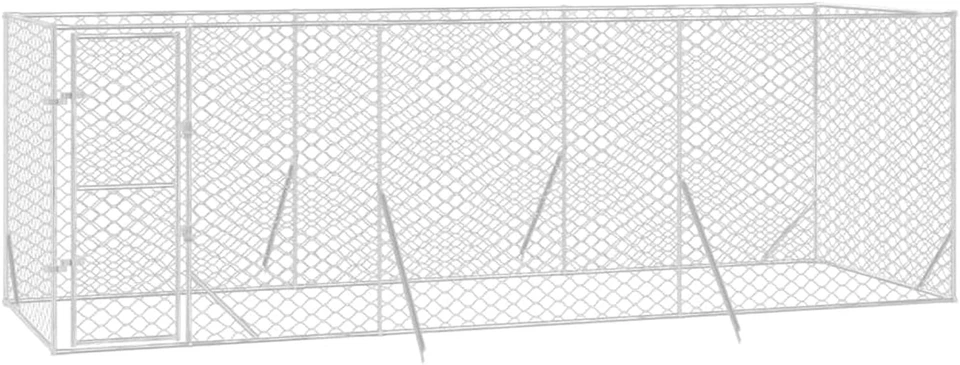 Canile da Esterno Taglia Grande, Box per Cani da Esterno, Canile da Esterno, Rec - Immagine 3 di 4