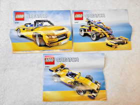 LEGO Creator 5767 Cool Cruiser 3-in-1 opened box Retired set.