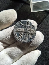 Superb roman coin in bronze, "Aes of Germanicus , top quality coin