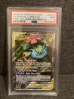 2019 POKEMON SM BLACK STAR PROMO #SM229 FULL ART/VENUSAUR & SNIVY GX PSA 9