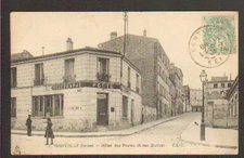 GENTILLY (94) HOTEL des POSTES , Rue DUFAUT animée en 1905
