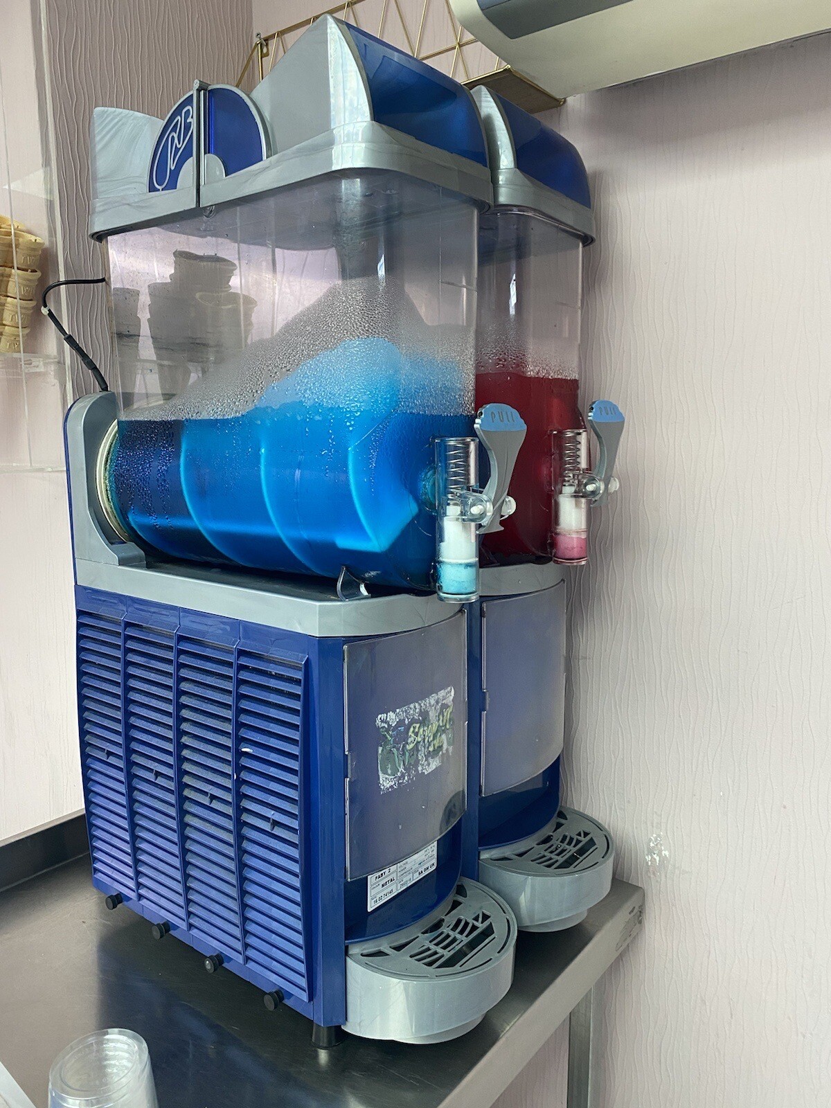 Double commercial slush machine eBay