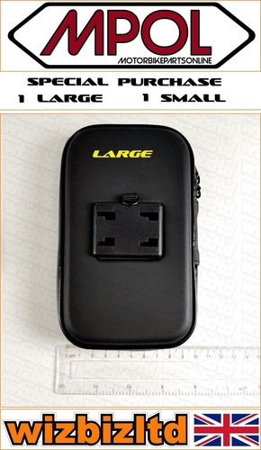 Soporte para teléfono móvil para motocicleta se adapta a Samsung Galaxy S6 SM-G9200 LUGGPS12 - Imagen 8 de 12