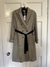 Forte_forte Grey Double Breasted Over Coat