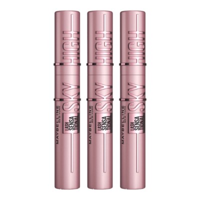 MAYBELLINE LASH SENSATIONAL SKY HIGH MASCARA IN BLACKEST BLACK X3