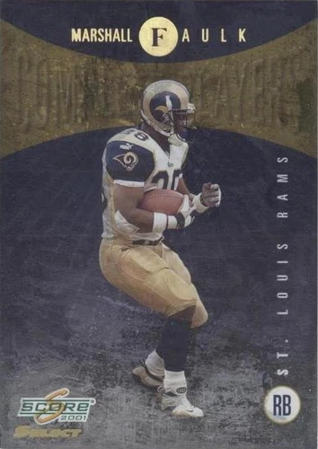 2001 Score Select Marshall Faulk #CP-2