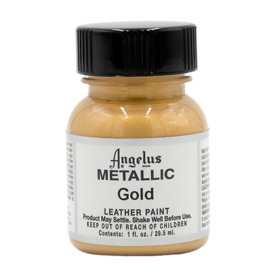 Angelus Metallic Leather Paint (1 oz) All Colors Available