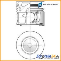 Kolben Kolbenschmidt 41253600 FüR CitroëN C4 Ii DS4 DS3 DS5