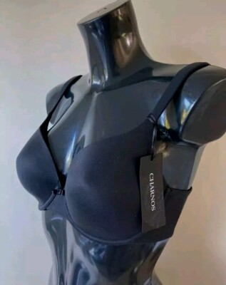 CHARNOS  34C Superfit Soft Moulded BRA Black