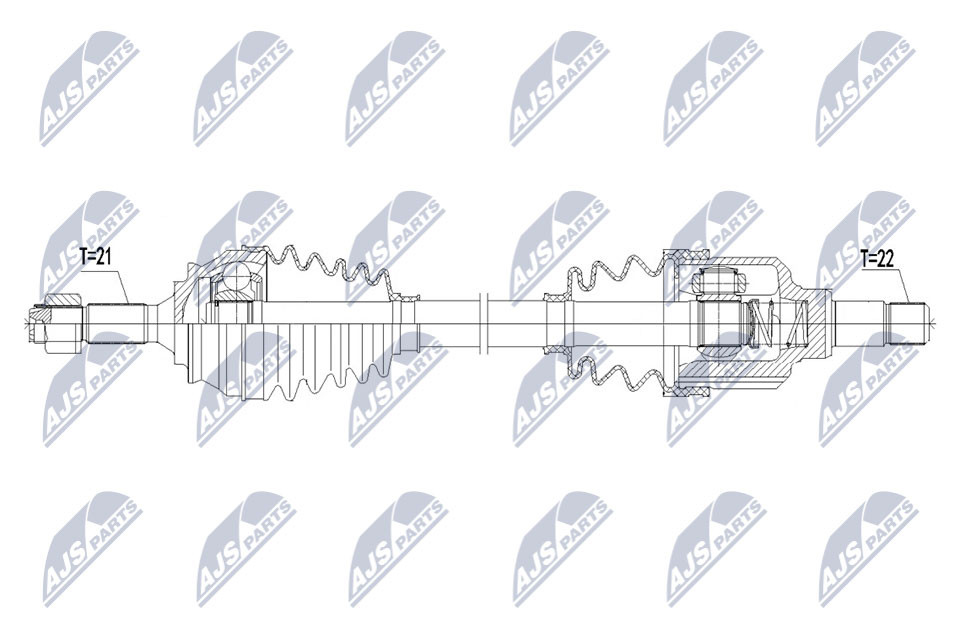 Fits NTY NPW-PE-075 DRIVESHAFT ⭐UK Stock⭐ - Image 7