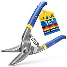 S&R Blechschere Circular-Serie 250mm, gebogen/gerade, flexibel einsetzbar 