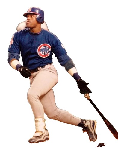 Batte De Baseball Noire Rawlings Signée Sammy Sosa – Authentifiée Beckett