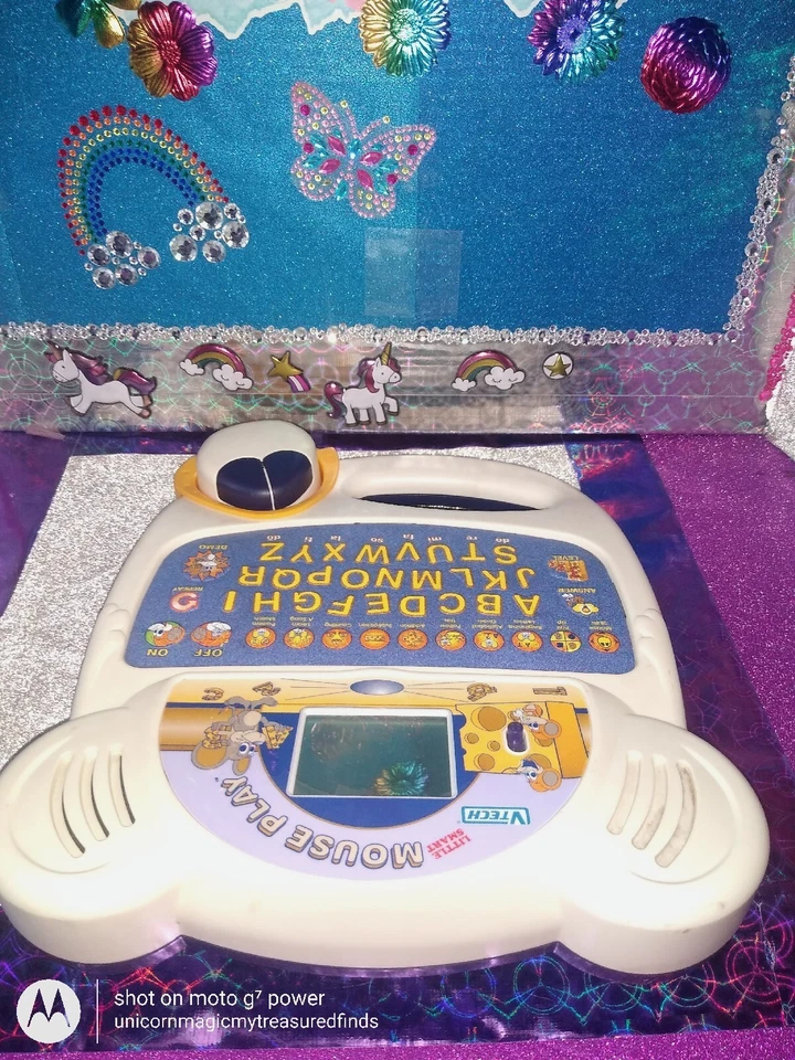 Vtg. 🦄Vtech / Little Smart Children's "Mouse Play" Learning Skills Laptop Toy! - Image 4 of 4