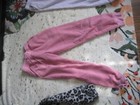 LOT OF 3 GIRLS GAP KIDS FLEECE LEOPARD ZIP SWEATSHIRT JOGGERS SWEATPANTS SIZE LA — photo 3