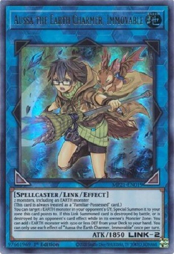 AUSSA THE EARTH CHARMER, IMMOVABLE * 1ST EDITION ULTRA RARE MP21