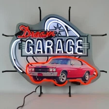 Neonetics 5DGCHV Dream Garage Chevy Chevelle SS Neon Sign 29"x24"