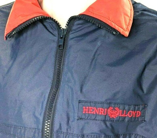 HENRI LLOYD Mens Small Navy Blue Yacht 