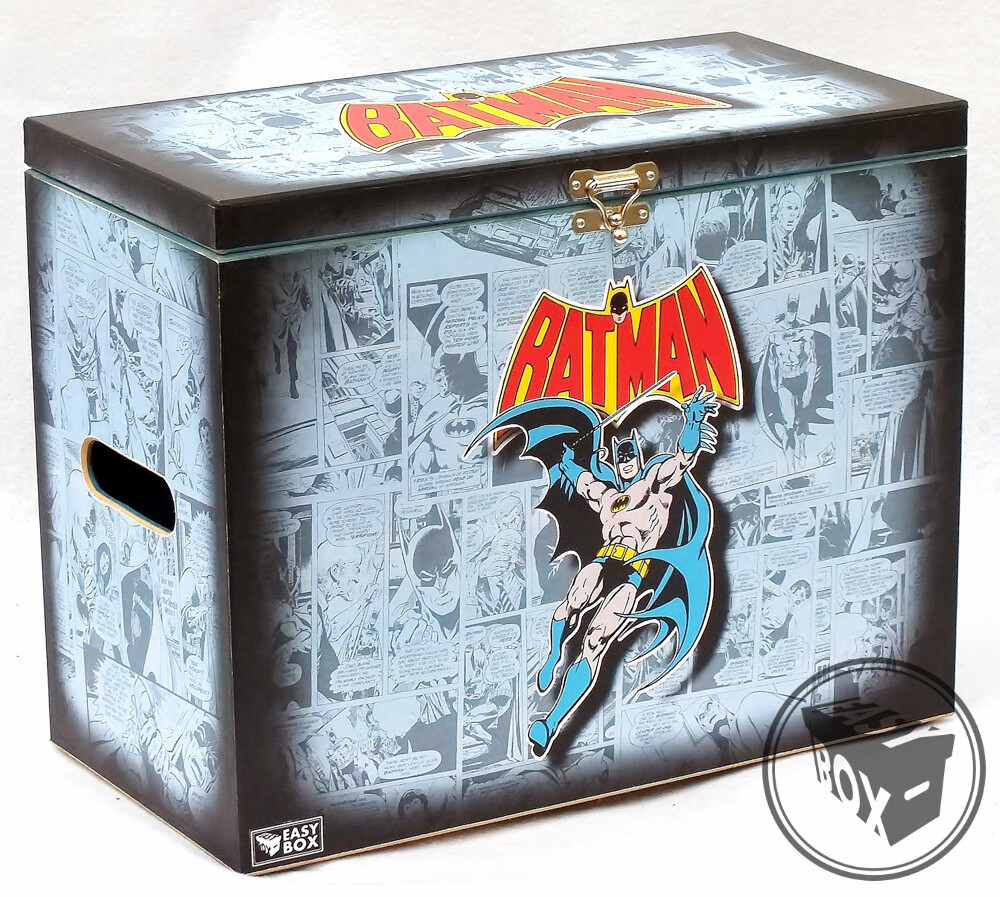 Batman - Large Comic Book Hard Storage Box Chest MDF | eBay