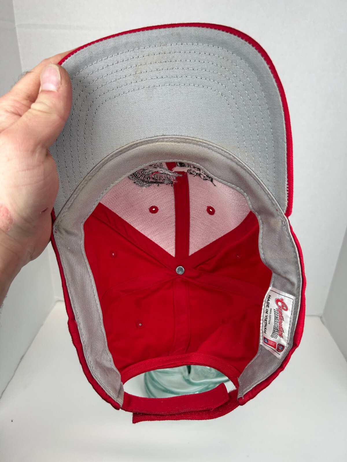 GO FISH Adjustable Strapback Baseball Cap Hat Sol… - image 7