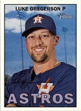 2016 Topps Heritage #18 Luke Gregerson Houston Astros