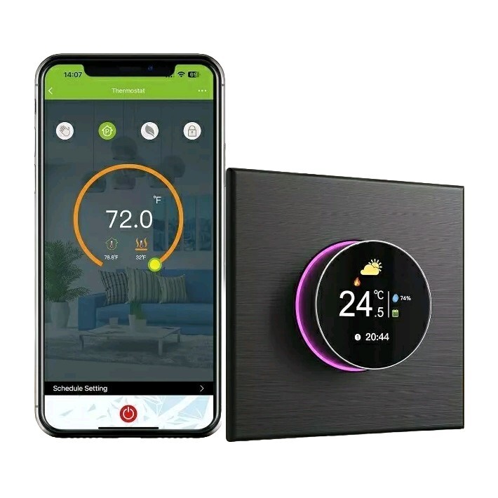 Smart Thermostat for Baseboard & in-Wall Heaters Voice Control w/ Alexa & Google-image